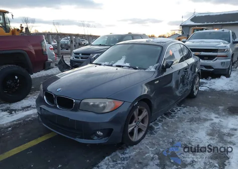 2013 BMW 128I from USA, damaged, VIN WBAUP7C53DVP24736